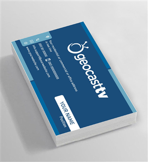 Schreibwaren-Design von INDIAN_Ashok für Geocast TV | Design: #2517608