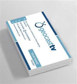 Schreibwaren-Design von INDIAN_Ashok für Geocast TV | Design: #2517615