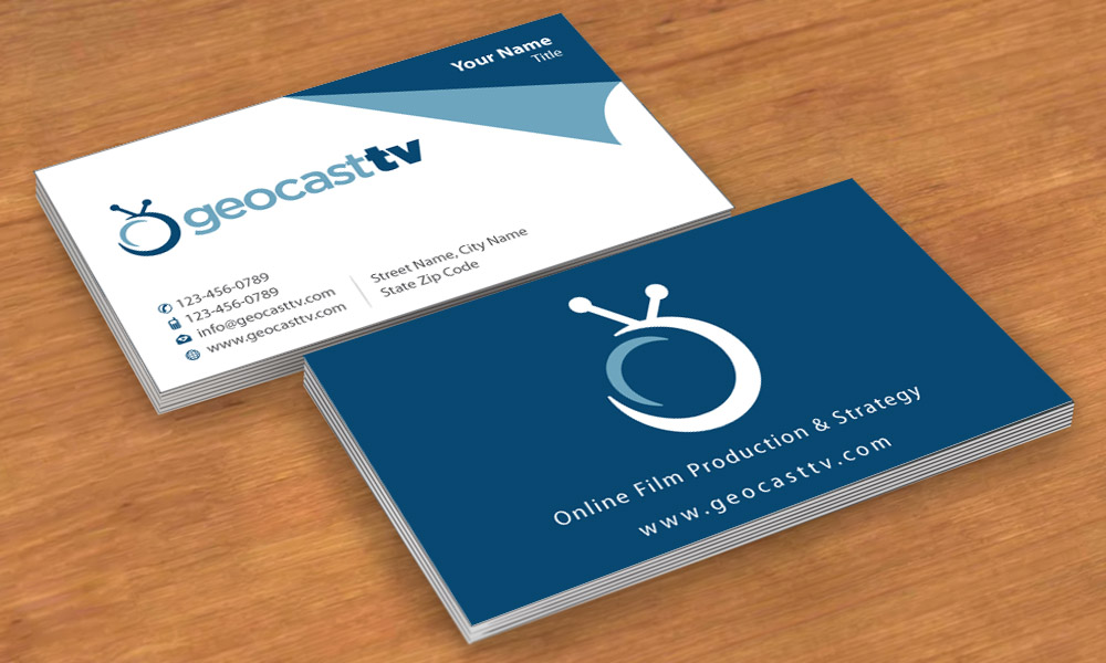 Schreibwaren-Design von Sbss für Geocast TV | Design #2526956