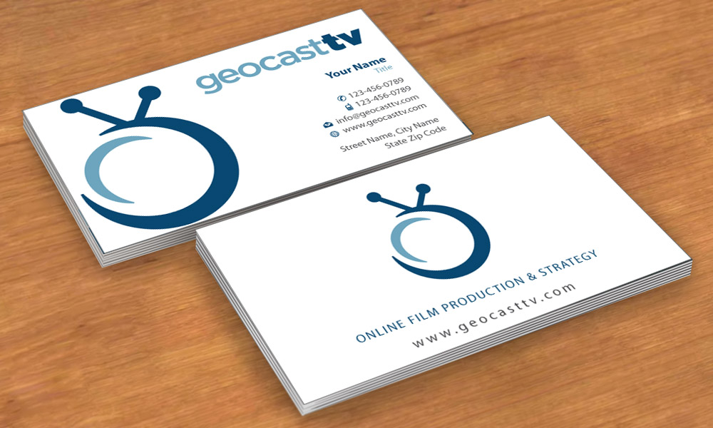 Schreibwaren-Design von Sbss für Geocast TV | Design #2528579