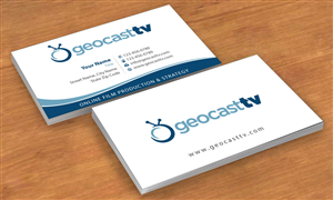 Online video and marketing company business cards | Stationery Design by Sbss