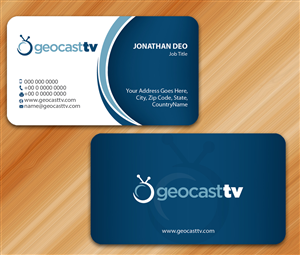 Schreibwaren-Design von Sarmishtha Chattopadhyay_loginchange für Geocast TV | Design: #2567921