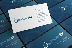 Schreibwaren-Design von logodentity für Geocast TV | Design: #2528102