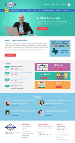 Web Design by pb for this project | Design: #13858521