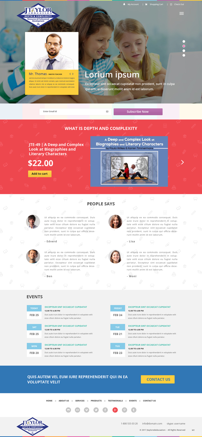 Web Design by pb for this project | Design #13858524