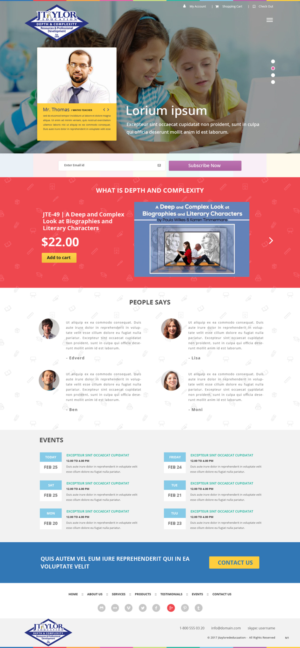 Web Design by pb for this project | Design: #13858524