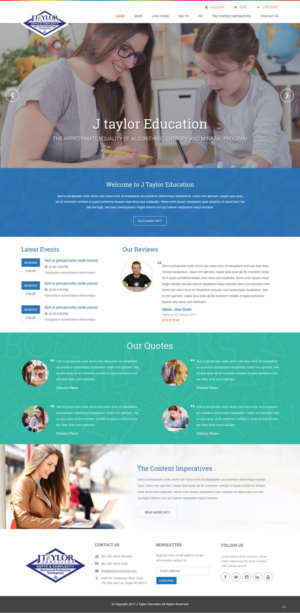 Web Design by pb for this project | Design: #13858540