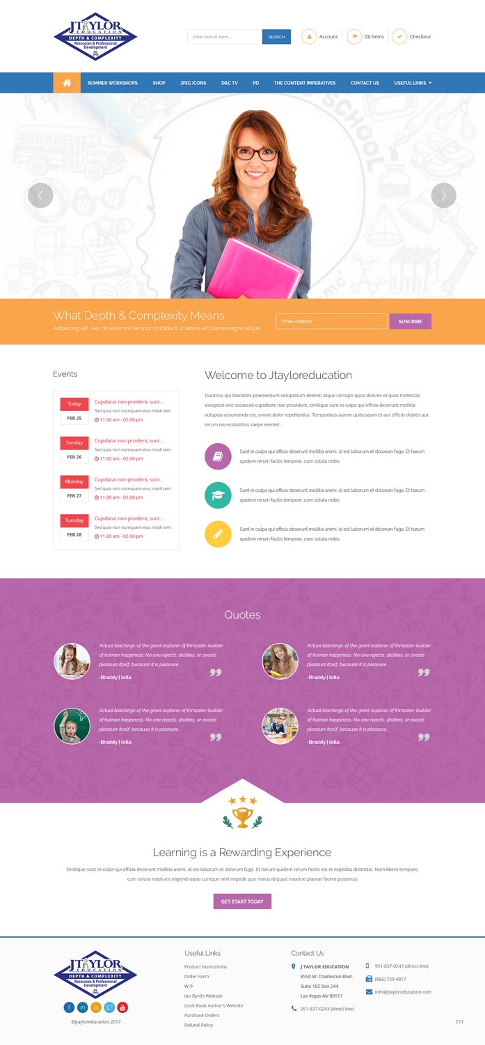 Web Design by pb for this project | Design #13858541