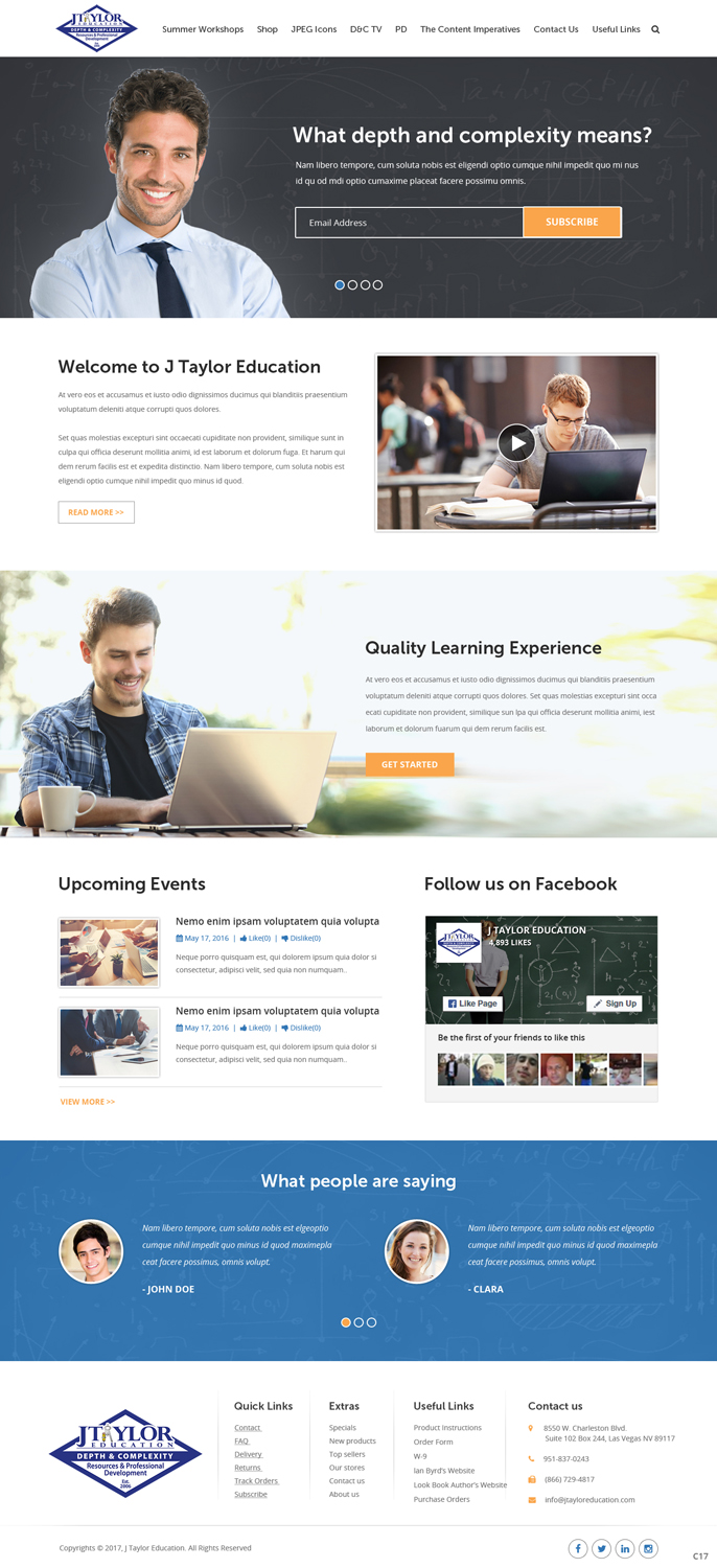 Web Design by pb for this project | Design #13858542