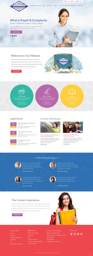Web Design by pb for this project | Design: #13858549