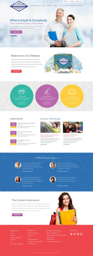 Web Design by pb for this project | Design: #13858550
