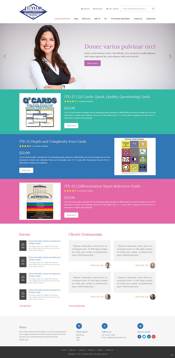 Web Design by pb for this project | Design #13858551