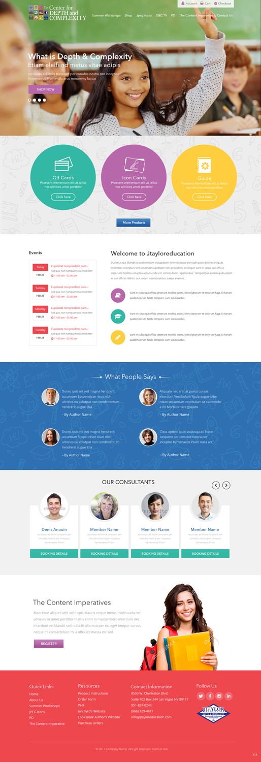 Web Design by pb for this project | Design #13994461