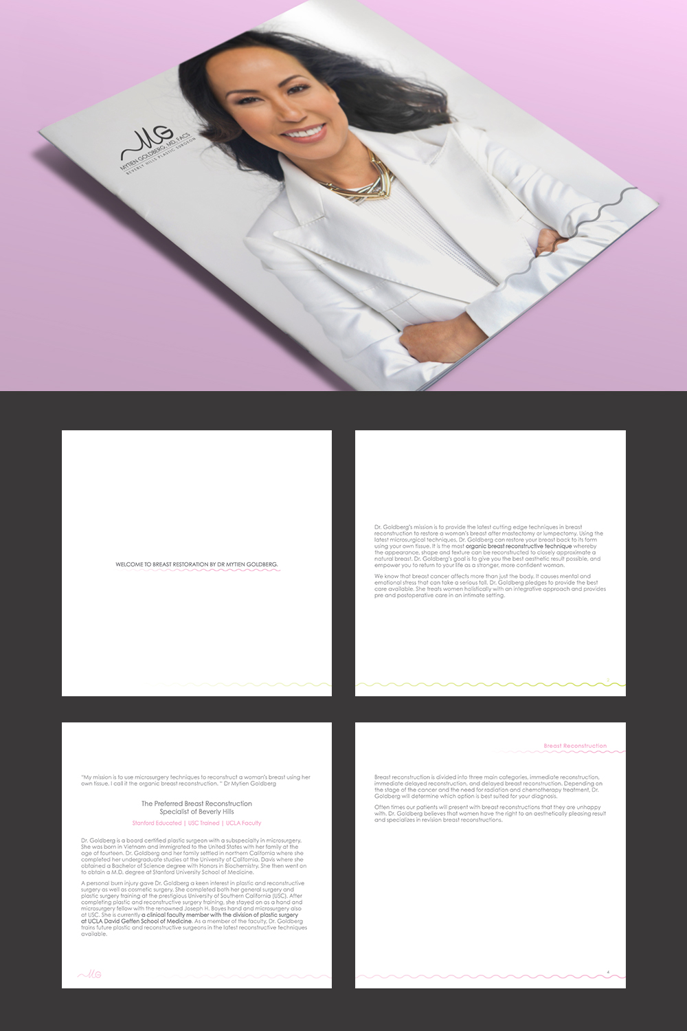 Brochure Design by senja for Mytien Goldberg M.D. PC | Design #13848462