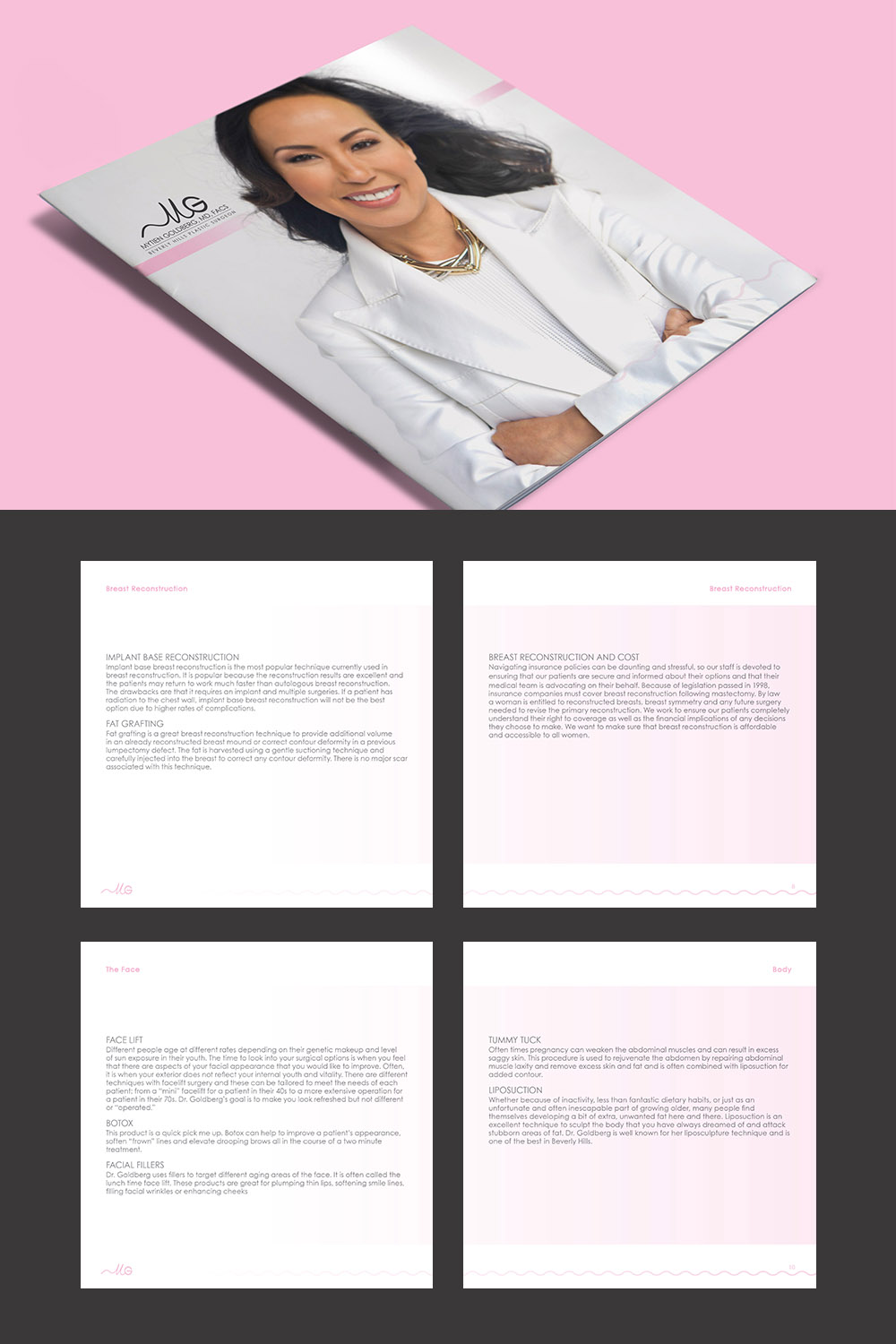 Brochure Design by senja for Mytien Goldberg M.D. PC | Design #13897443