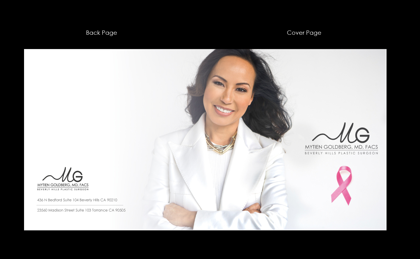 Brochure Design by uniquedesign10 for Mytien Goldberg M.D. PC | Design #13844582