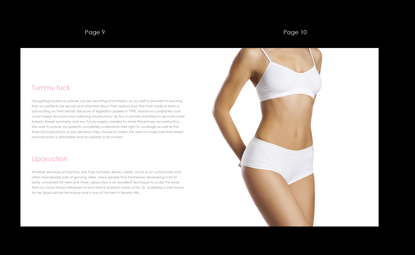 Brochure Design by uniquedesign10 for Mytien Goldberg M.D. PC | Design #13844622