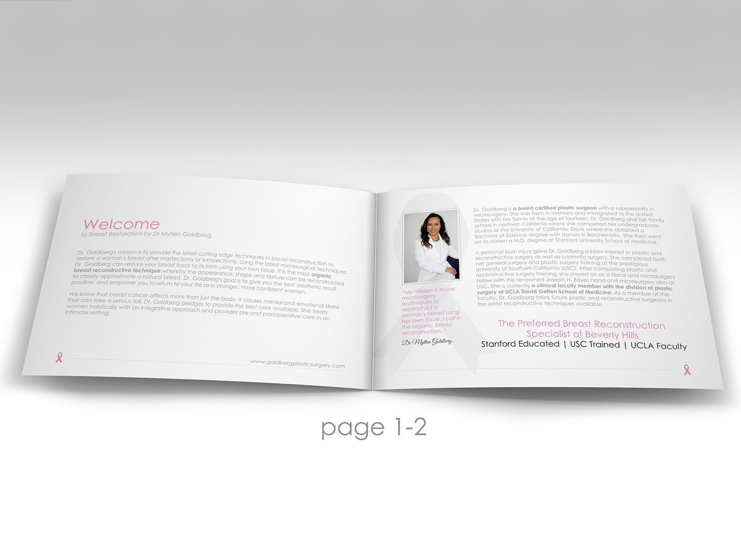 Brochure Design by Davud for Mytien Goldberg M.D. PC | Design #13846641