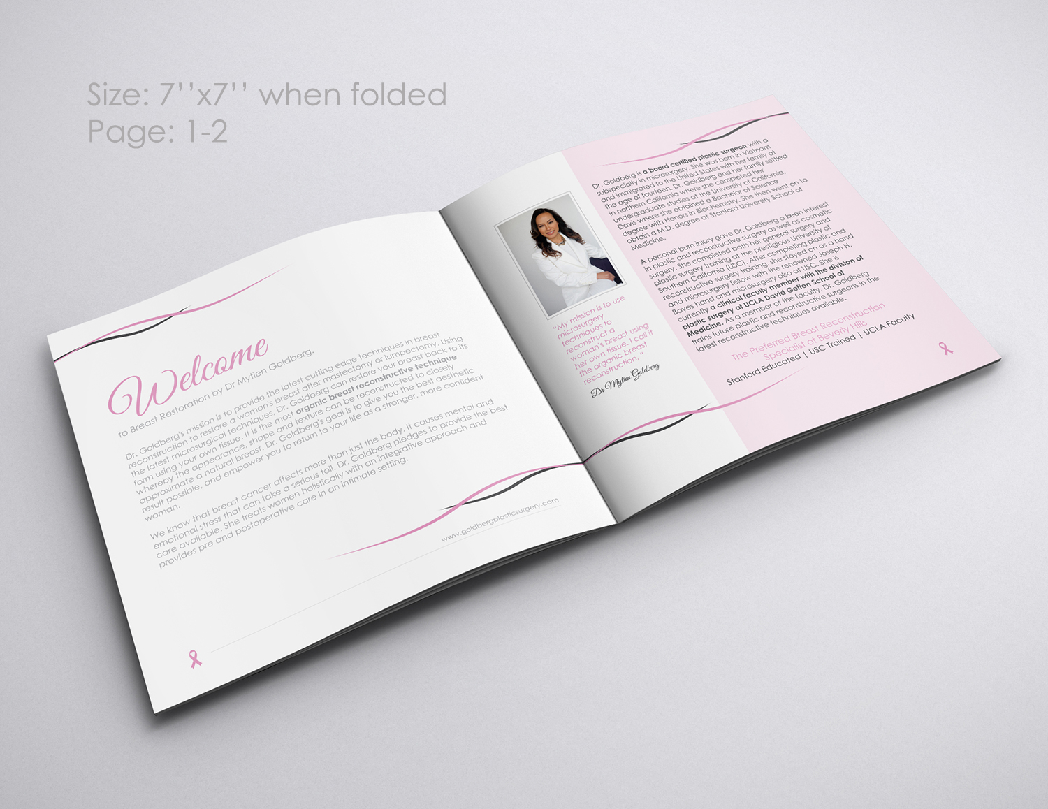 Brochure Design by Davud for Mytien Goldberg M.D. PC | Design #13896695