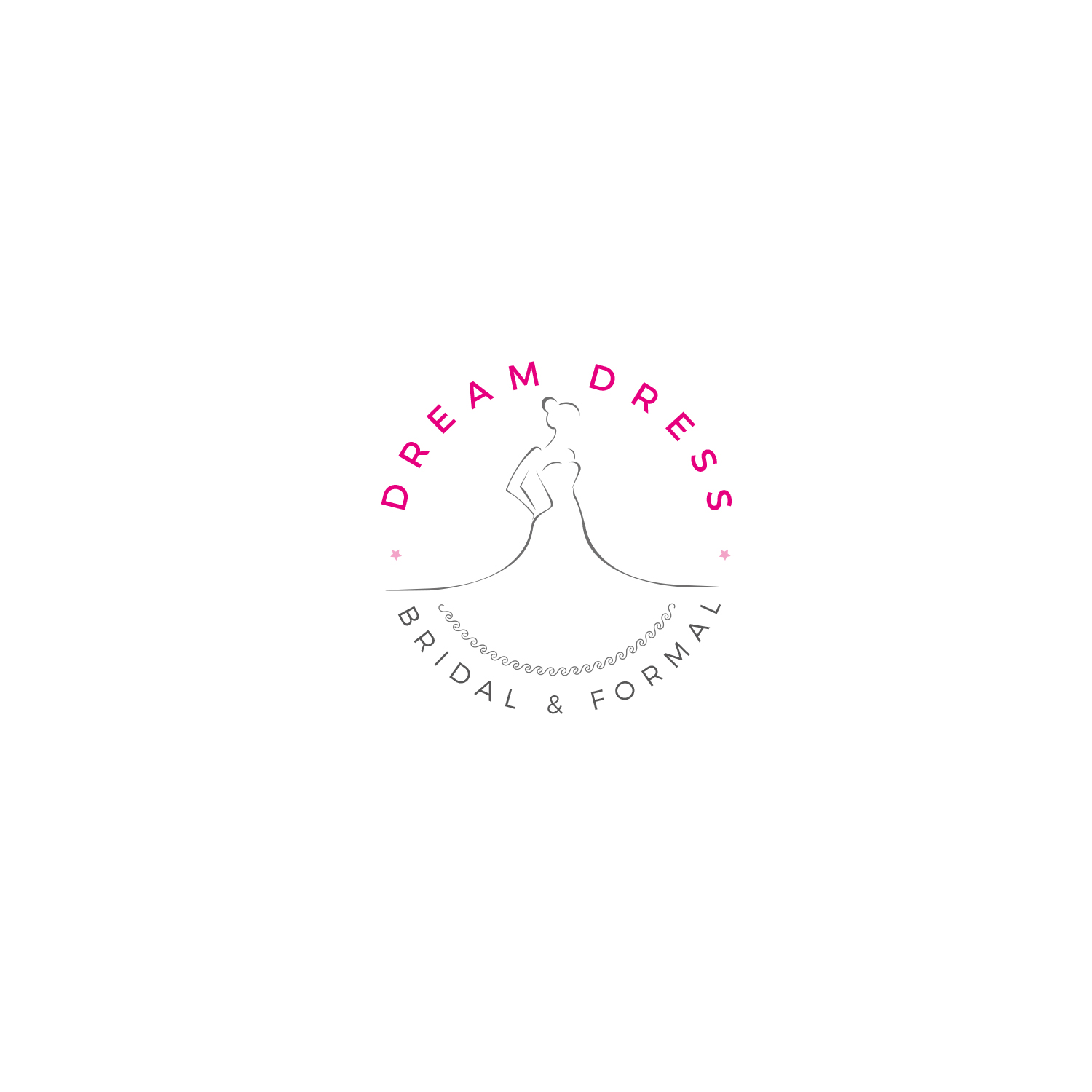 Logo Design by Awash for Dream Dress Bridal | Design #13846339