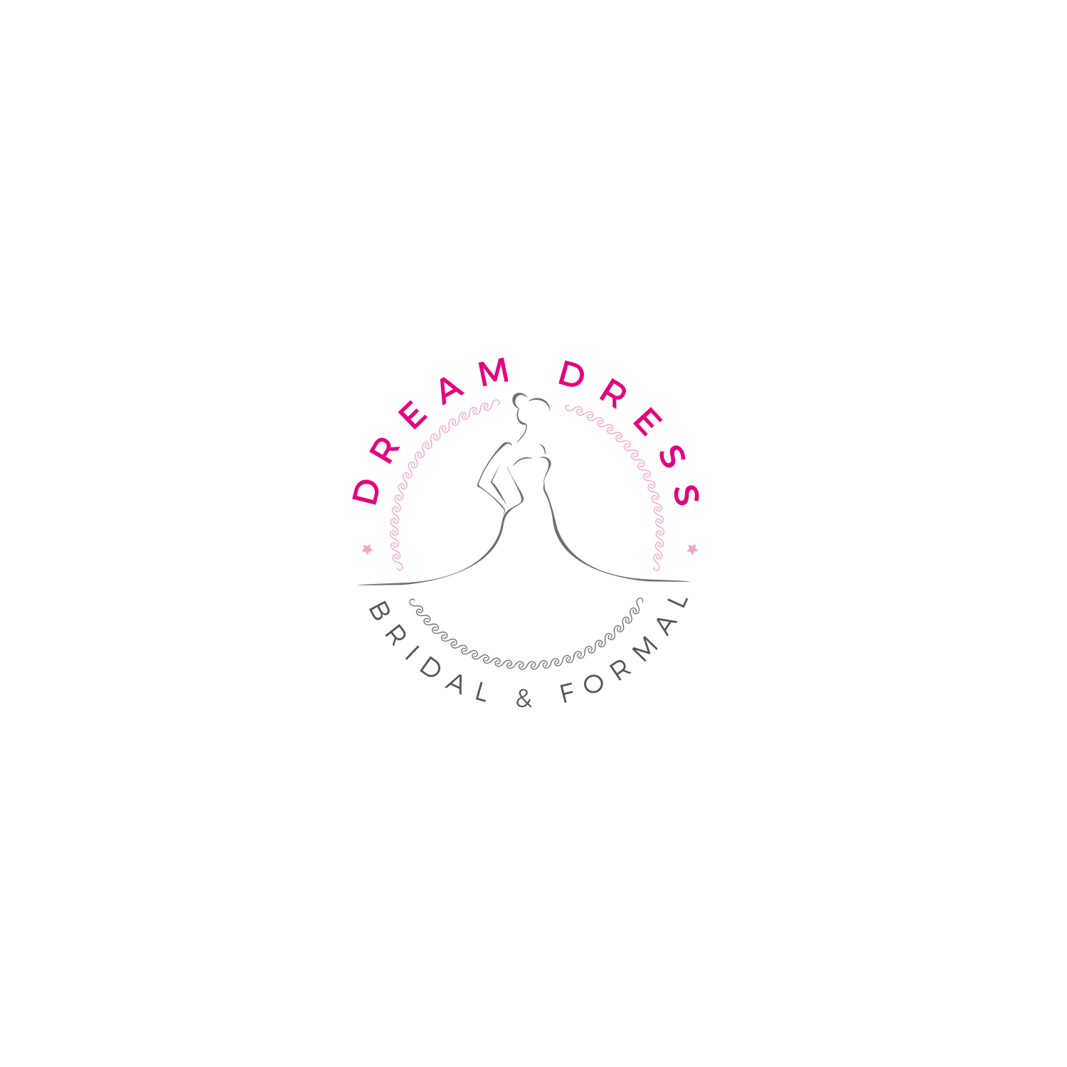 Logo-Design von Awash für Dream Dress Bridal | Design #13846340