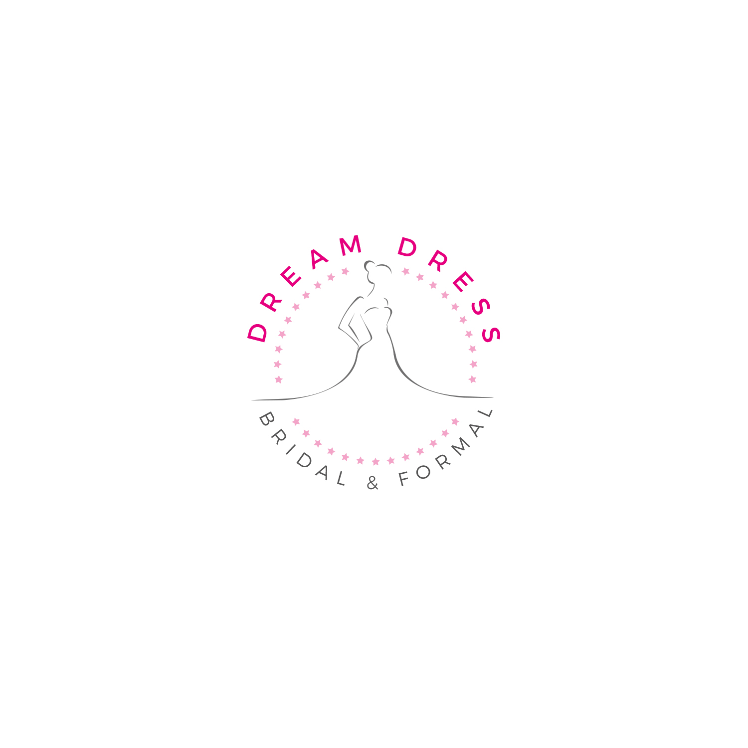 Logo Design by Awash for Dream Dress Bridal | Design #13846361