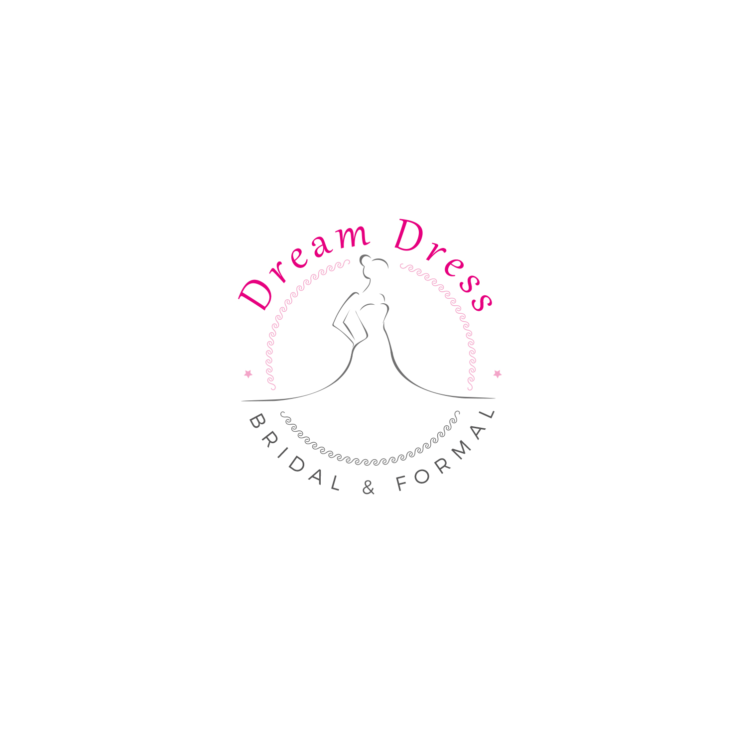 Logo Design by Awash for Dream Dress Bridal | Design #13849738