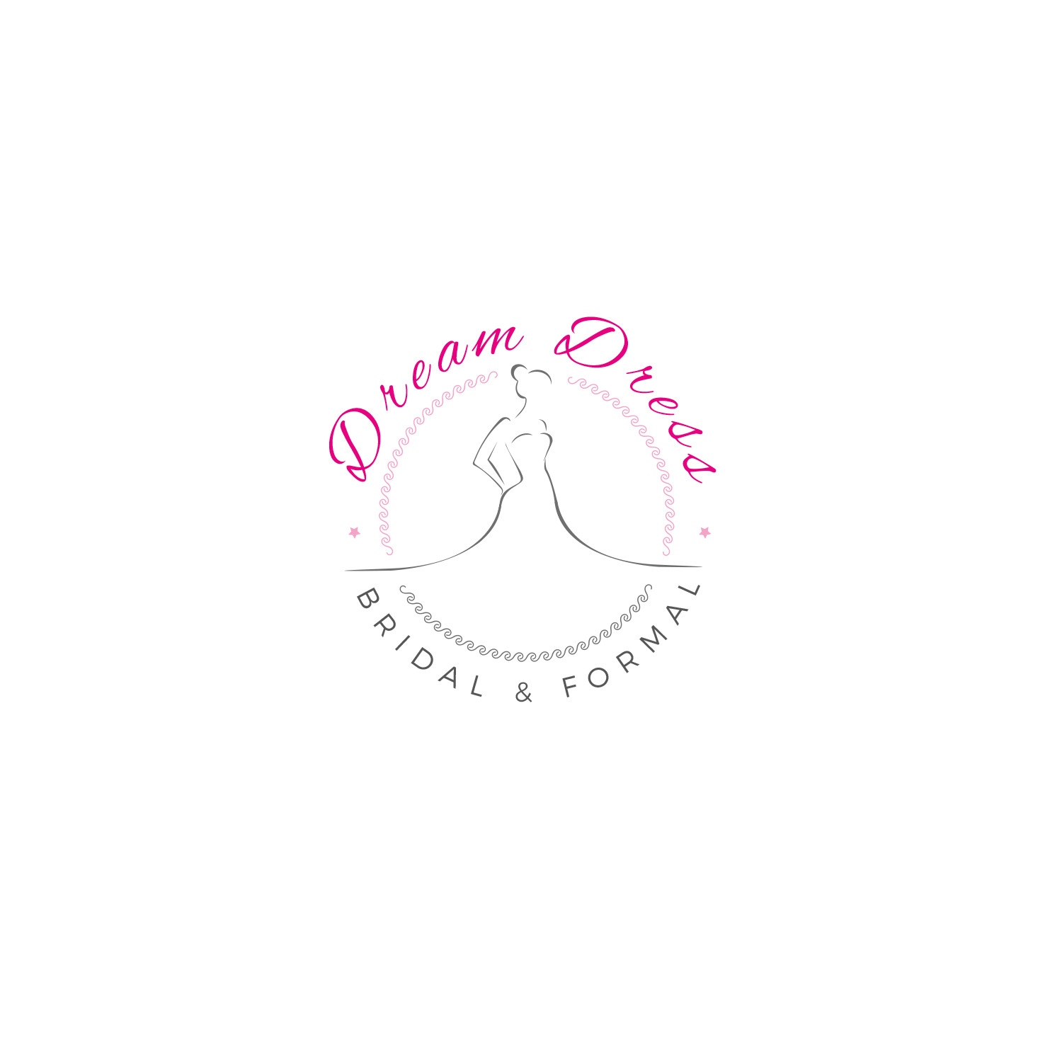 Logo Design by Awash for Dream Dress Bridal | Design #13849739