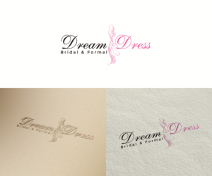 Logo Design by Logico Artlines for Dream Dress Bridal | Design: #13856241