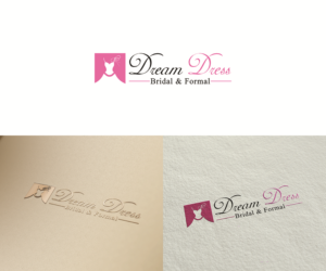 Logo Design by Logico Artlines for Dream Dress Bridal | Design: #13856242