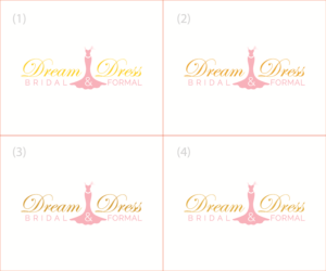 Logo Design by Logico Artlines for Dream Dress Bridal | Design: #13879675