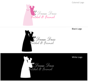 Logo-Design von Dream Canvas für Dream Dress Bridal | Design #13842093