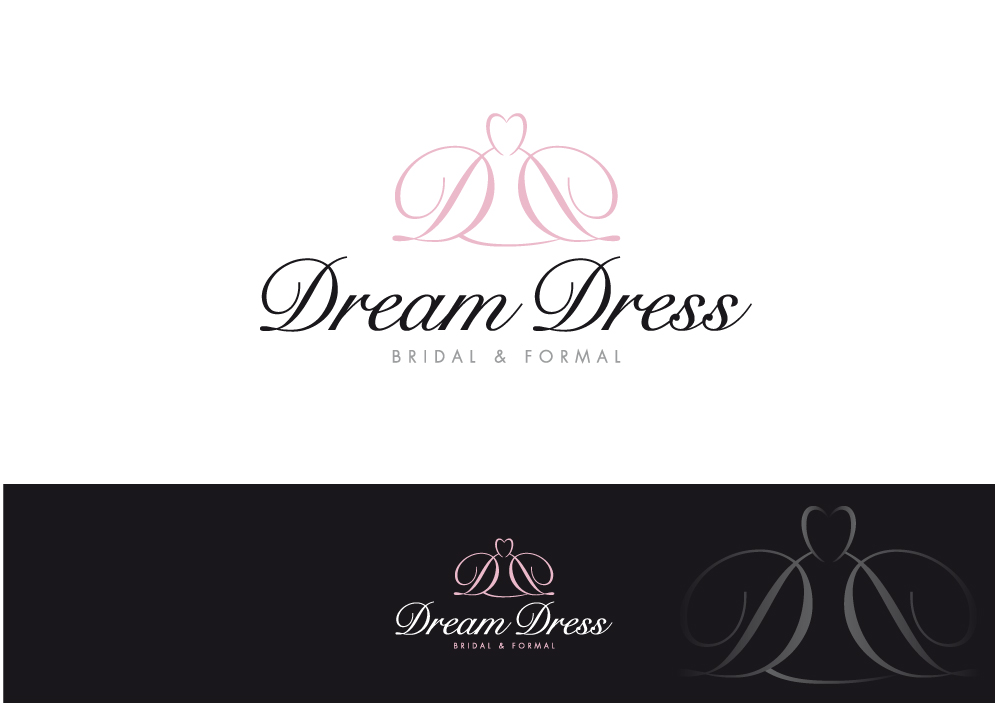 Logo Design by Nigel B for Dream Dress Bridal | Design #13874899
