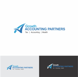 Growth Accounting Partners | Logo Design by fumbh.designs