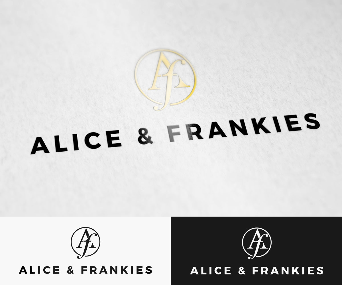 Logo Design by laragdan for alice & frankies | Design #13869031