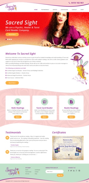 Web Design by pb for this project | Design: #13908302