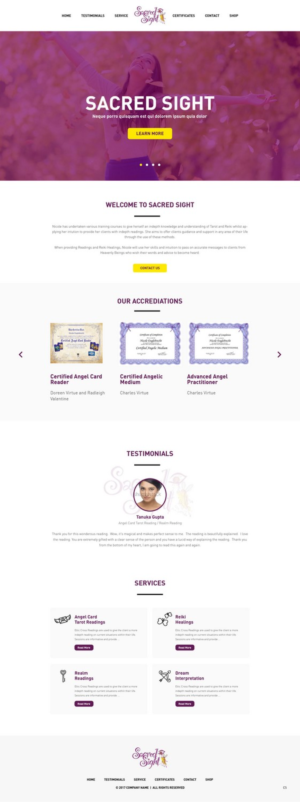 Web Design by pb for this project | Design: #13920753