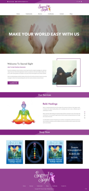 Web Design by pb for this project | Design: #13920754