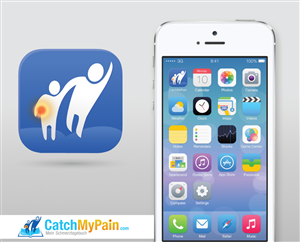 iOS 7 App Icons for helping pain patients | Diseño Con Ícono por JCR