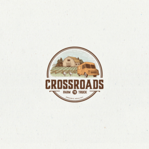Crossroads: Farm to Truck | Logo Design by Gree™