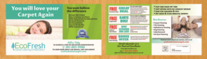 Postcard Design by Venus L. Penaflor for EcoFresh Carpet Cleaning  | Design #13898928
