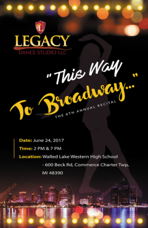 Design de Flyer par MauxDesign pour Legacy Dance Studio, LLC | Design : #13860252
