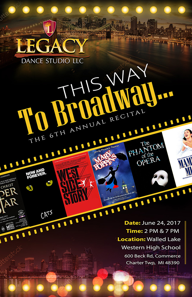 Flyer-Design von MauxDesign für Legacy Dance Studio, LLC | Design #13876386