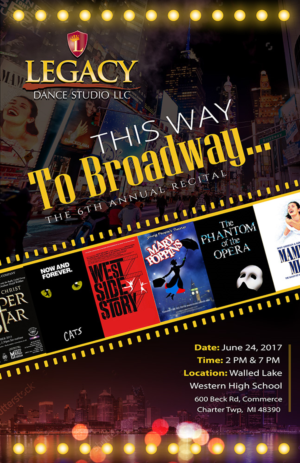 Design de Flyer par MauxDesign pour Legacy Dance Studio, LLC | Design : #13876946