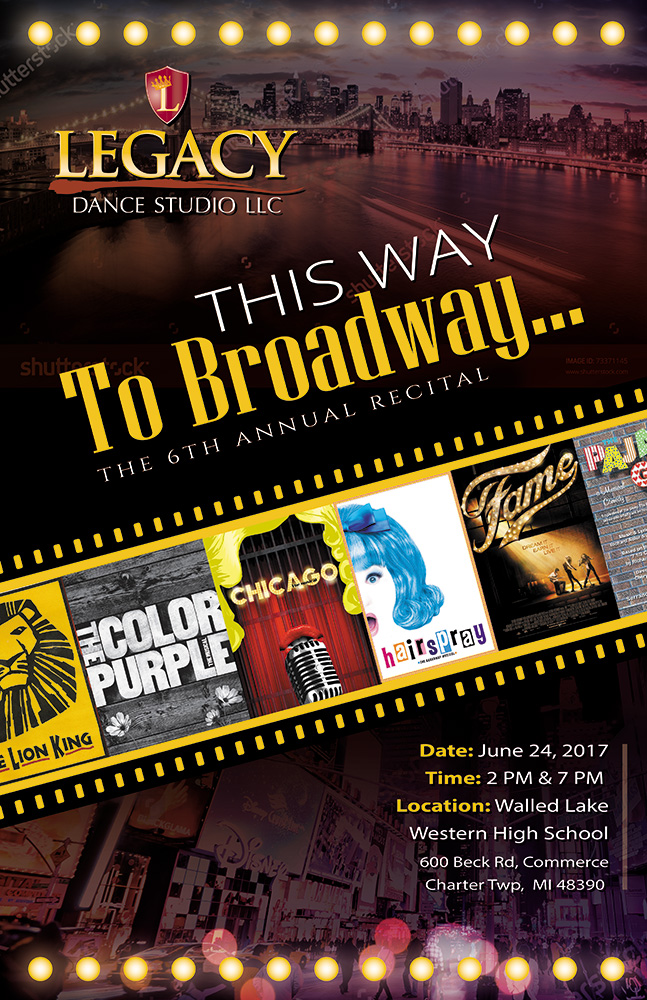 Flyer Design by MauxDesign for Legacy Dance Studio, LLC | Design #13882174