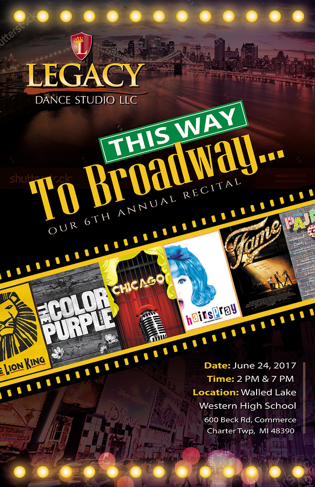 Flyer Design by MauxDesign for Legacy Dance Studio, LLC | Design #13893747
