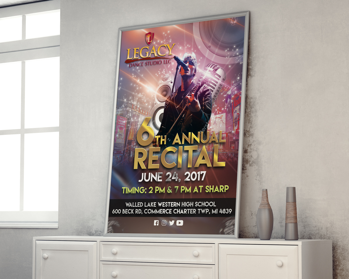 Flyer Design by Impressive Solutions for Legacy Dance Studio, LLC | Design #13853671