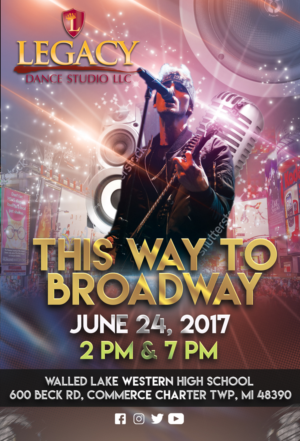 Diseño de Flyer por Black Stallions Impressive Solutions para Legacy Dance Studio, LLC | Diseño #13874172