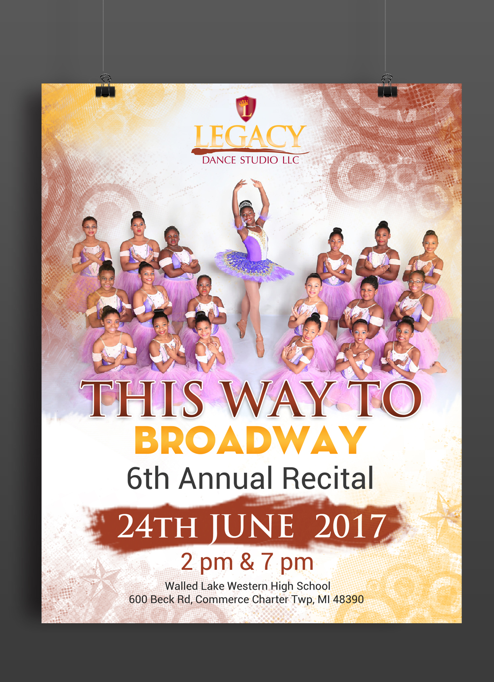 Design de Flyer par creative.bugs pour Legacy Dance Studio, LLC | Design #13851587