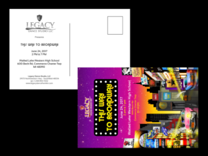 Recital Flyer - This Way to Broadway | Diseño de Flyer por Abiyoso28